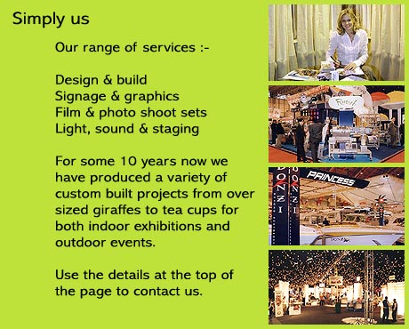 Topdog events exhibitions & displays information